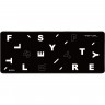 Коврик для мыши A4TECH BLOODY FSTYLER FP75 черный/белый 750x300x2мм FP75 BLACK