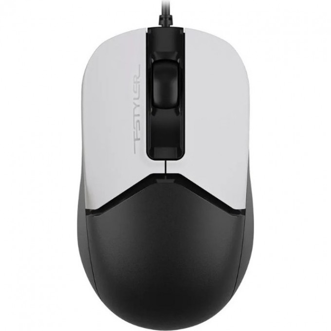Мышь A4TECH BLOODY FSTYLER оптическая USB бело-черная FM12S PANDA