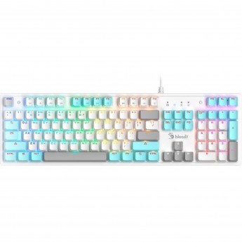 Клавиатура A4TECH BLOODY S510NP USB FOR GAMER LED механическая белый