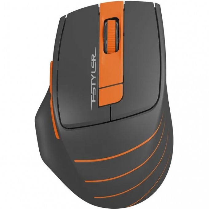 Мышь A4TECH FSTYLER FG30 оптическая беспроводная USB серо-оранжевый FG30 ORANGE
